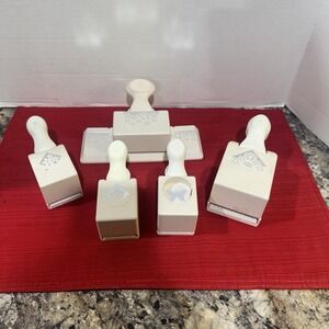 Martha Stewart Lot of 5 Crafting Border Paper Punches